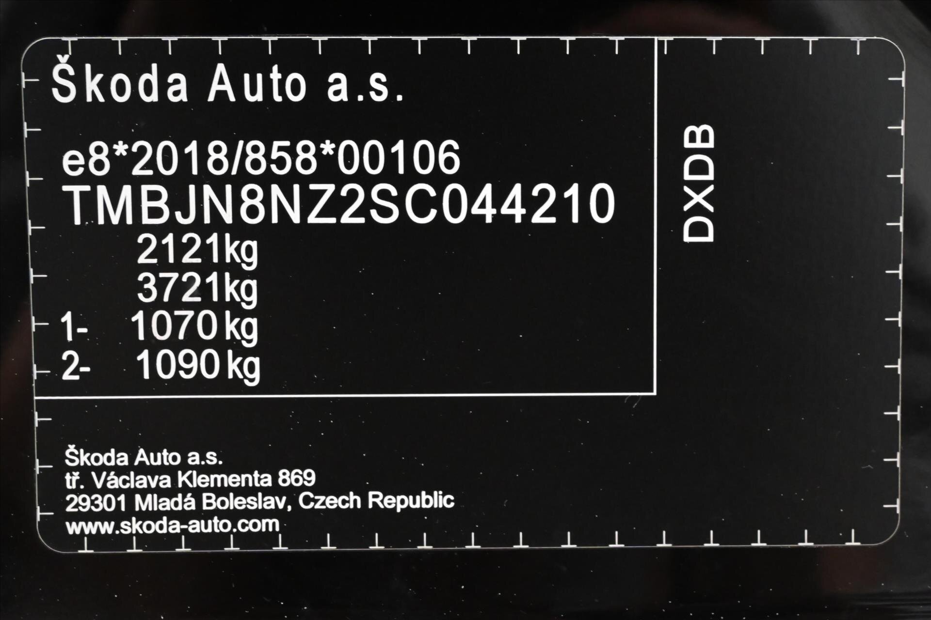 Škoda Superb Kombi 1,5 l 110 kw