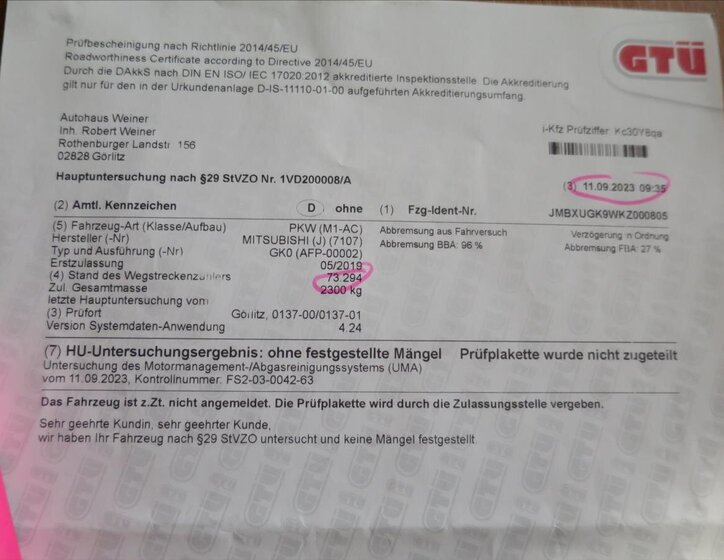 Mitsubishi Eclipse Cross SUV / Terénní 2,3 l 109 kw