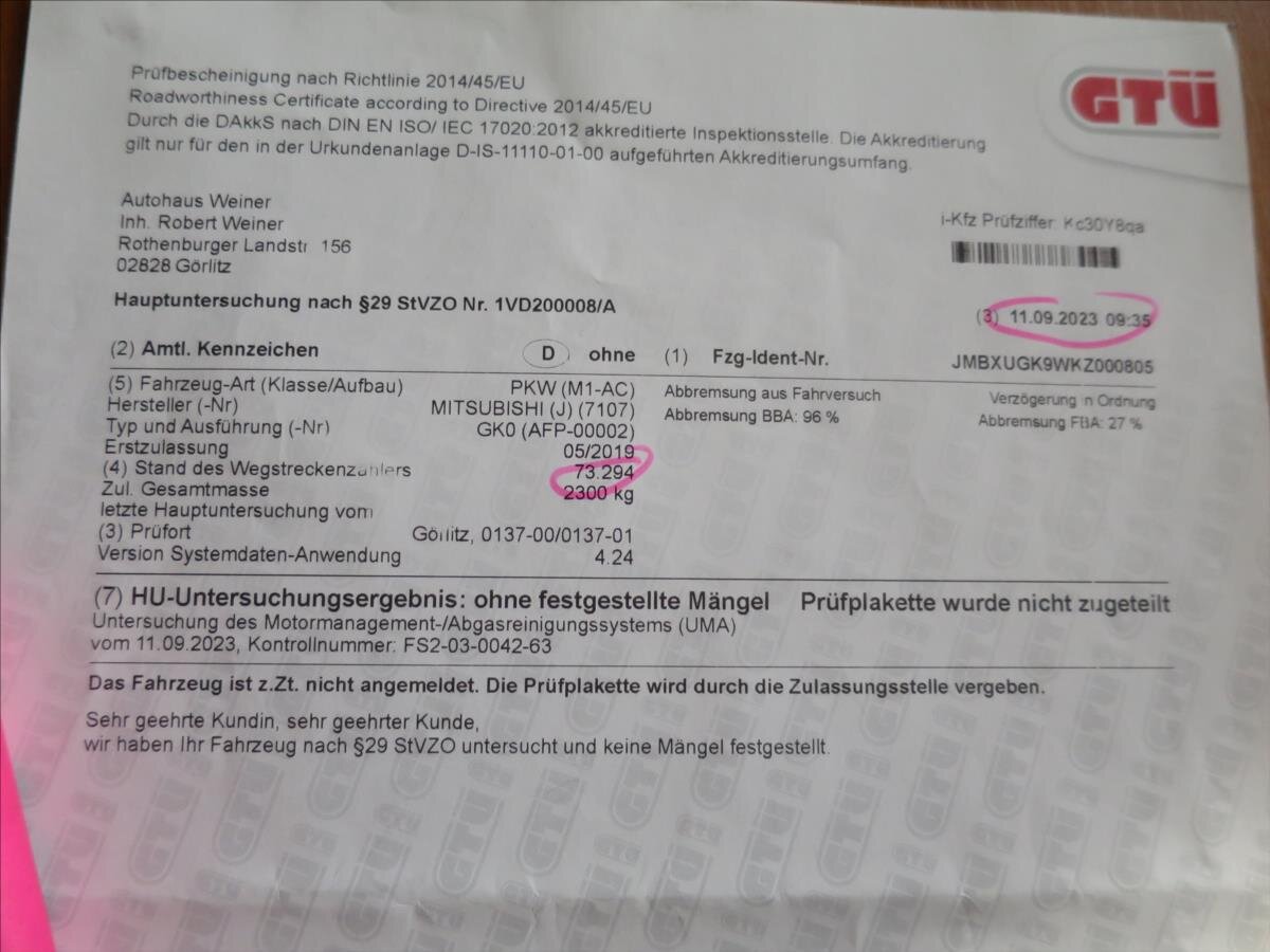 Mitsubishi Eclipse Cross SUV / Terénní 2,3 l 109 kw