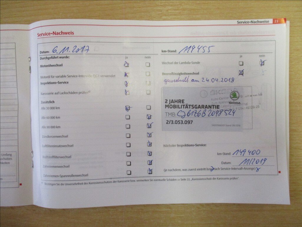 Škoda Octavia Sedan 1,4 l 90 kw