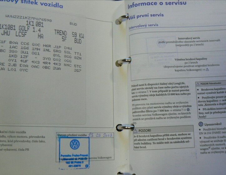 Volkswagen Golf Hatchback 1,4 l 59 kw