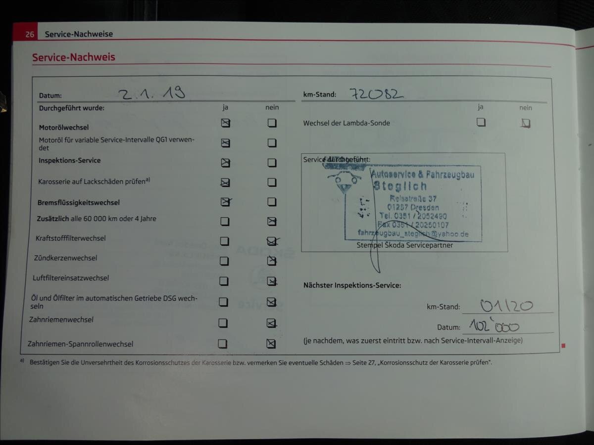 Škoda Octavia Kombi 1,8 l 112 kw