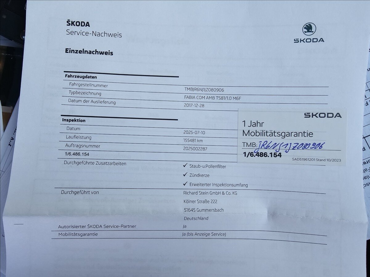 Škoda Fabia Kombi 999,0 81 kw