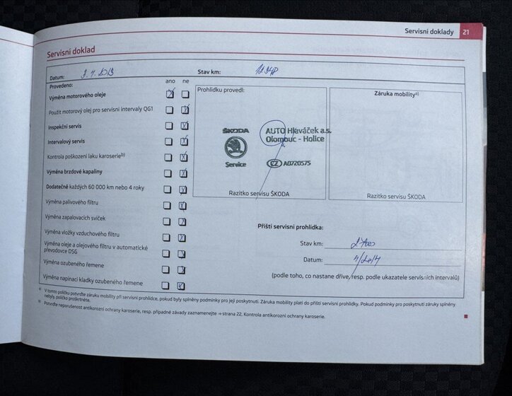 Škoda Fabia Kombi 1,2 l 77 kw