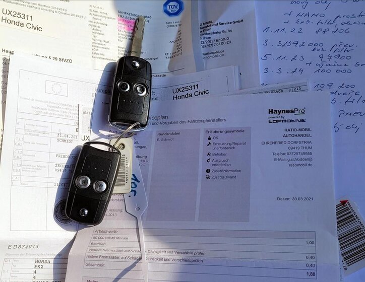 Honda Civic Hatchback 1,8 l 104 kw