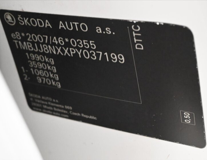 Škoda Octavia Kombi 2,0 l 110 kw