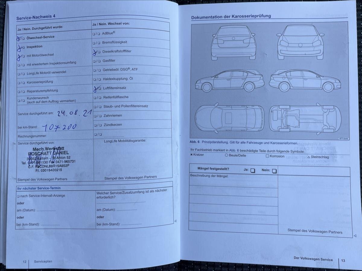 Volkswagen Touran MPV 1,6 l 77 kw