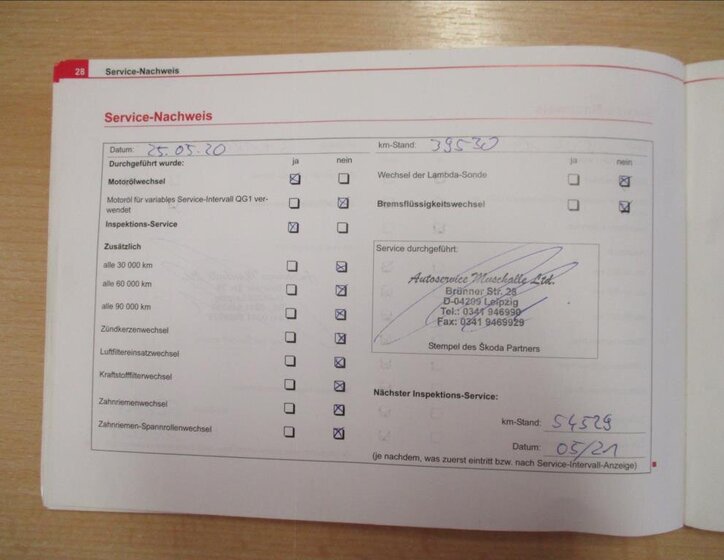 Škoda Fabia Hatchback 1,4 l 55 kw