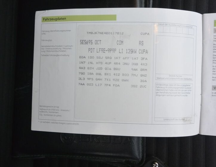 Škoda Octavia Kombi 2,0 l 135 kw