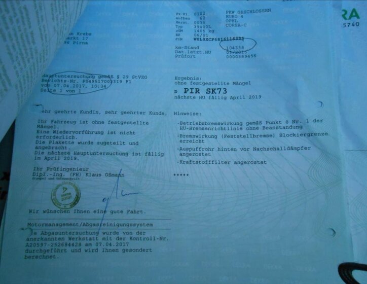 Opel Corsa Hatchback 973,0 43 kw