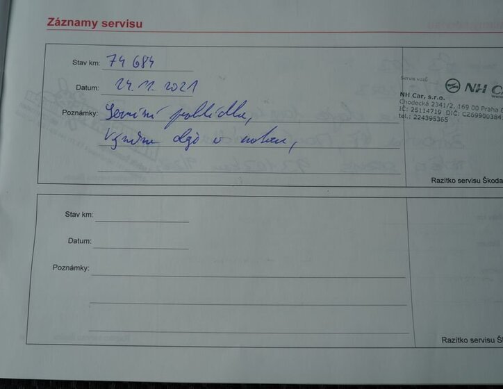 Škoda Fabia Sedan / Limuzína 1,2 l 47 kw