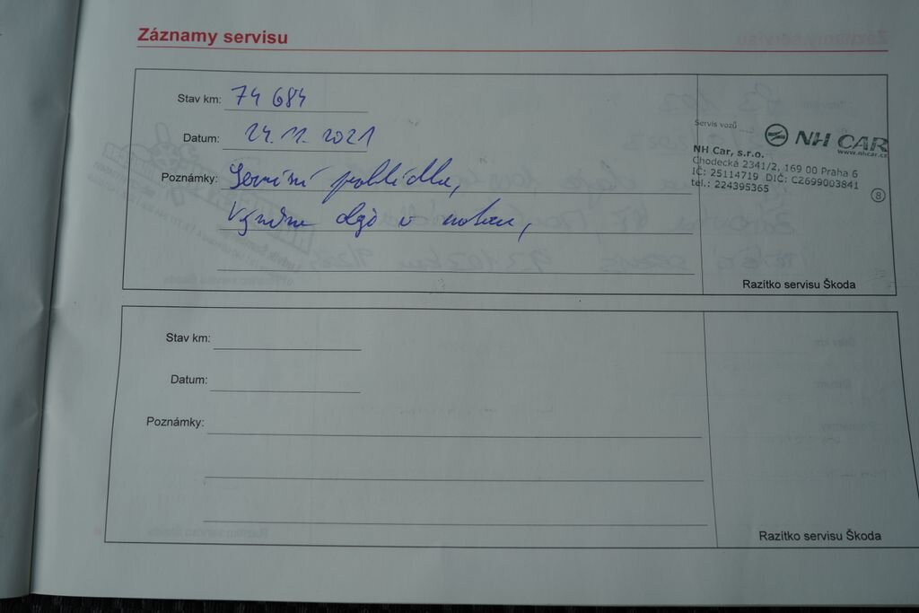 Škoda Fabia Sedan / Limuzína 1,2 l 47 kw