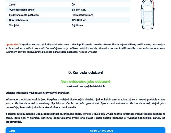 Volvo XC60 SUV / Terénní 2,0 l 120 kw