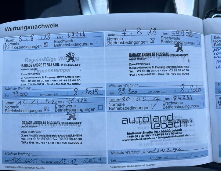 Peugeot 3008 SUV 1,6 l 88 kw