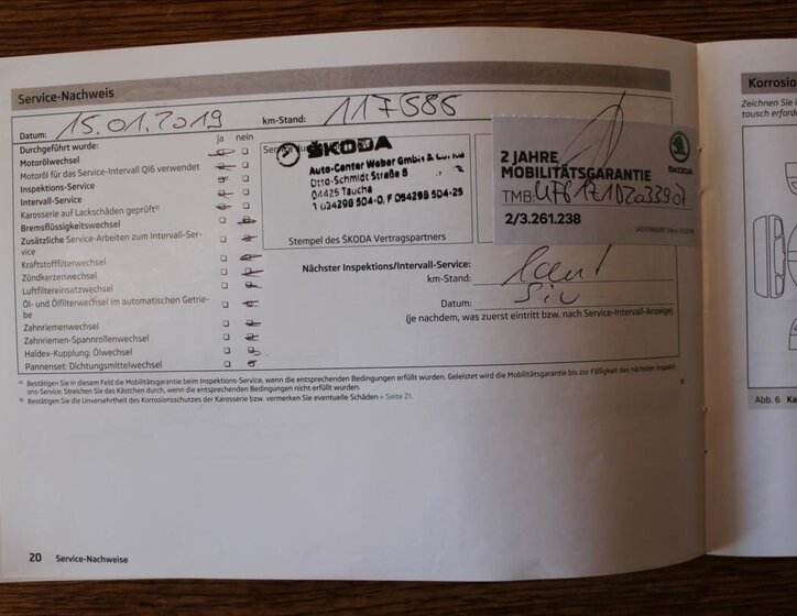 Škoda Octavia Kombi 2,0 l 147 kw