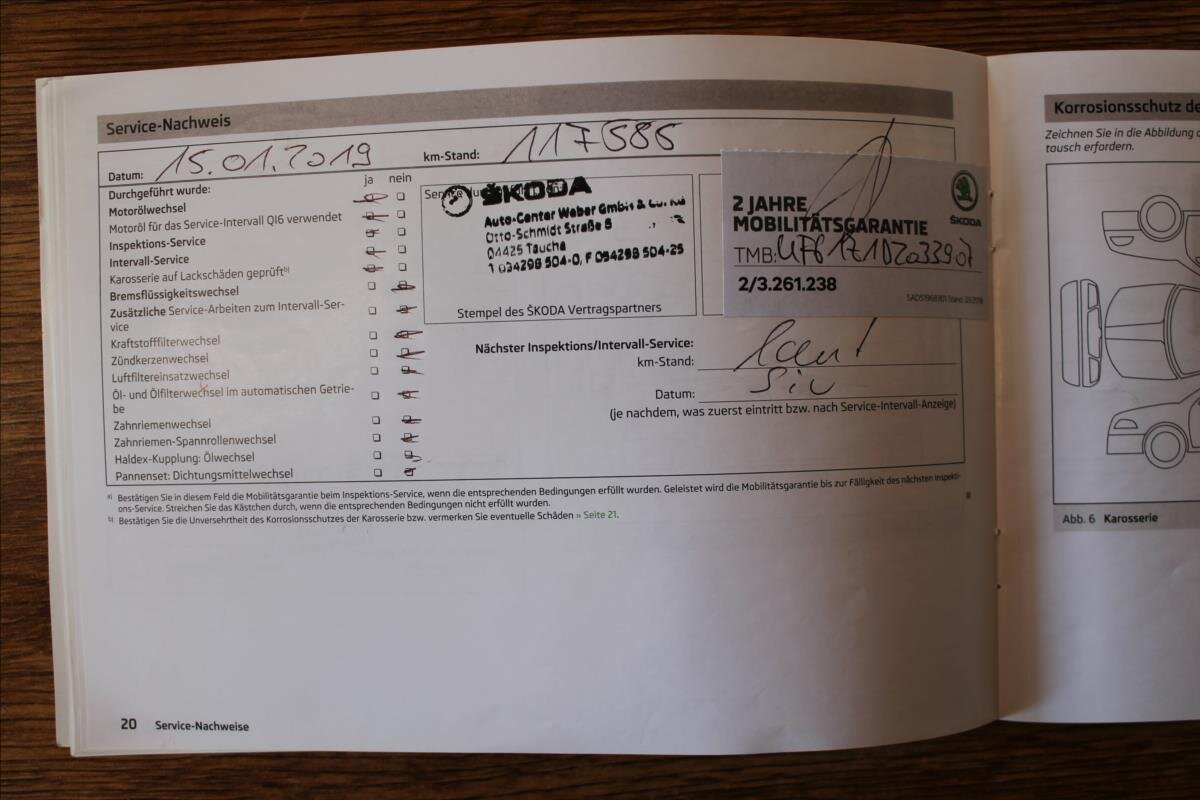 Škoda Octavia Kombi 2,0 l 147 kw