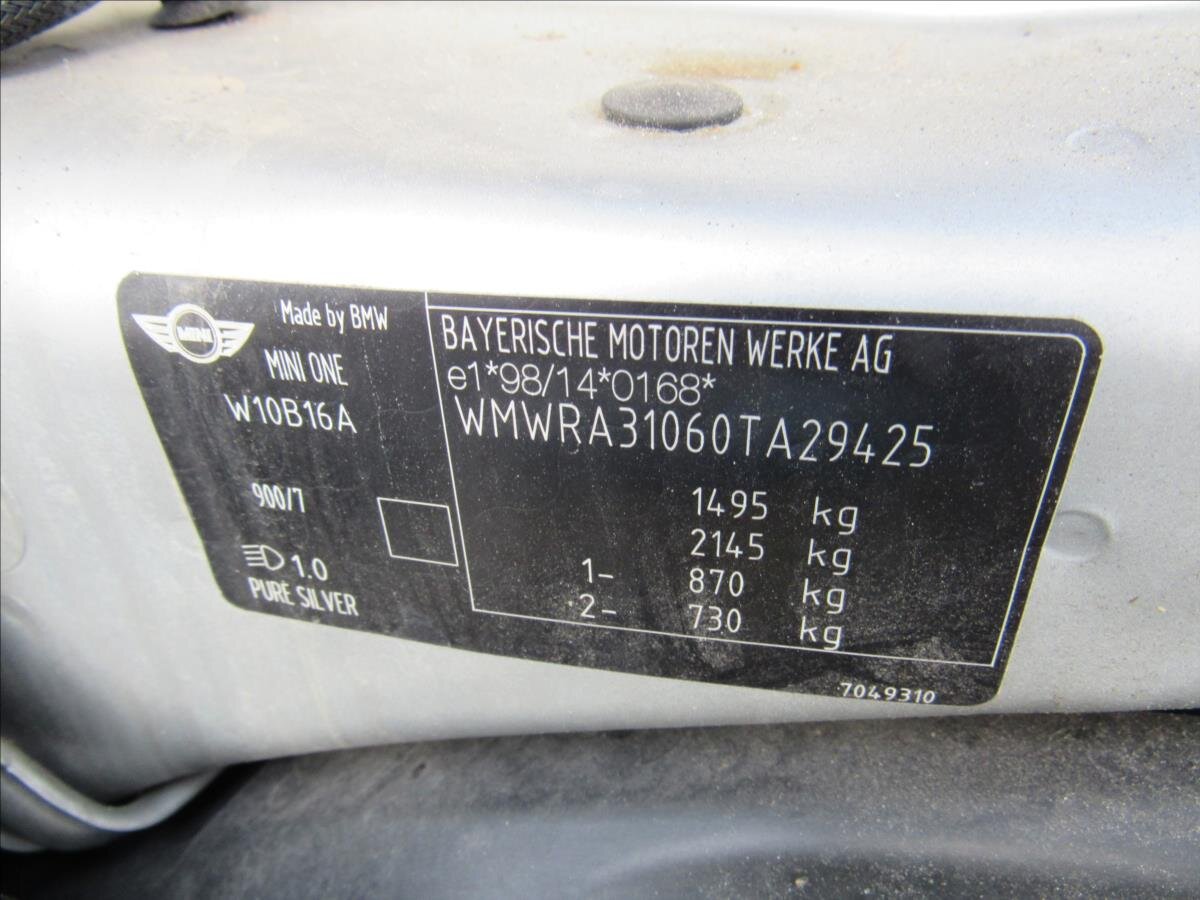 Mini Cooper Hatchback 1,6 l 66 kw