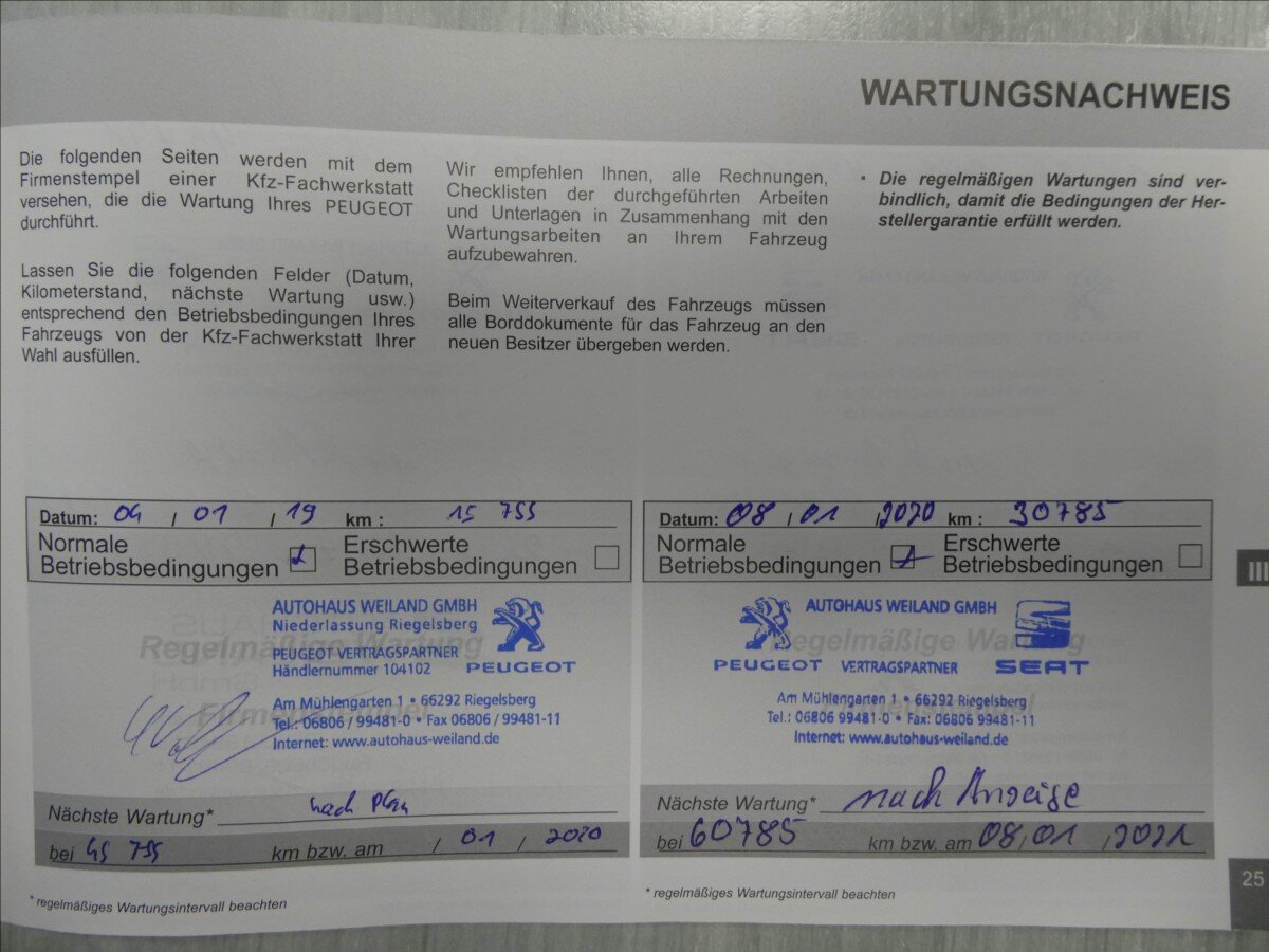 Peugeot 3008 SUV 1,6 l 121 kw