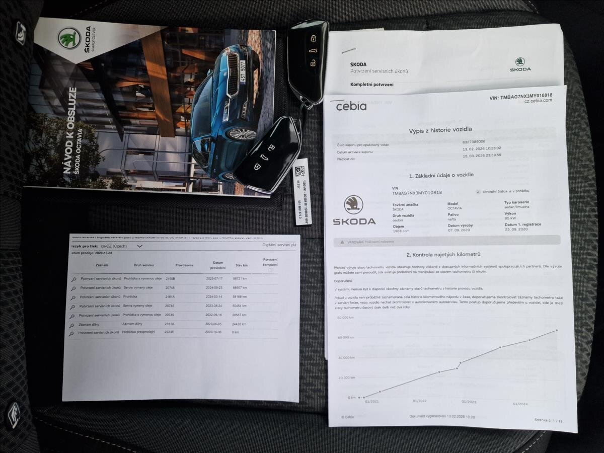 Škoda Octavia Liftback 2,0 l 85 kw