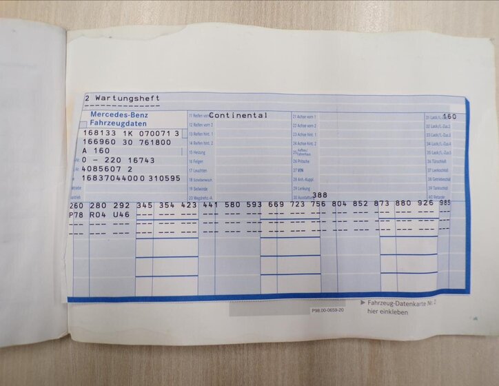 Mercedes-Benz Třídy A Kombi 1,6 l 75 kw