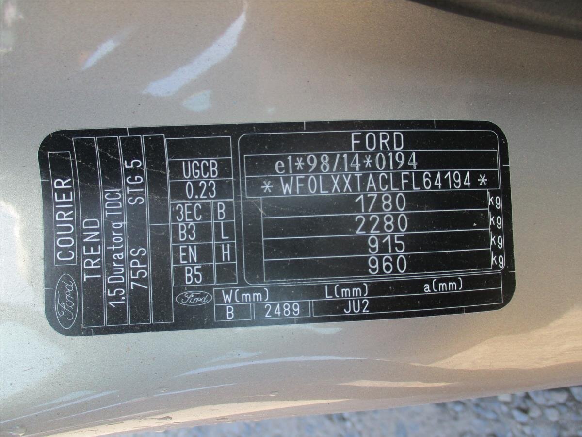 Ford Tourneo Connect MPV 1,5 l 55 kw