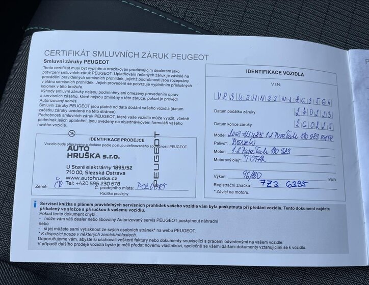 Peugeot 2008 SUV / Terénní 1,2 l 96 kw