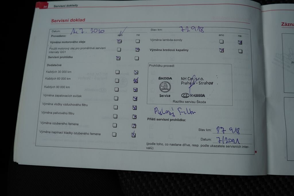 Škoda Fabia Sedan / Limuzína 1,2 l 47 kw