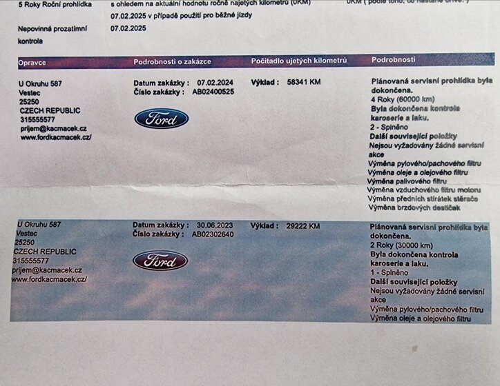 Ford Transit Connect Skříň 1,5 l 74 kw