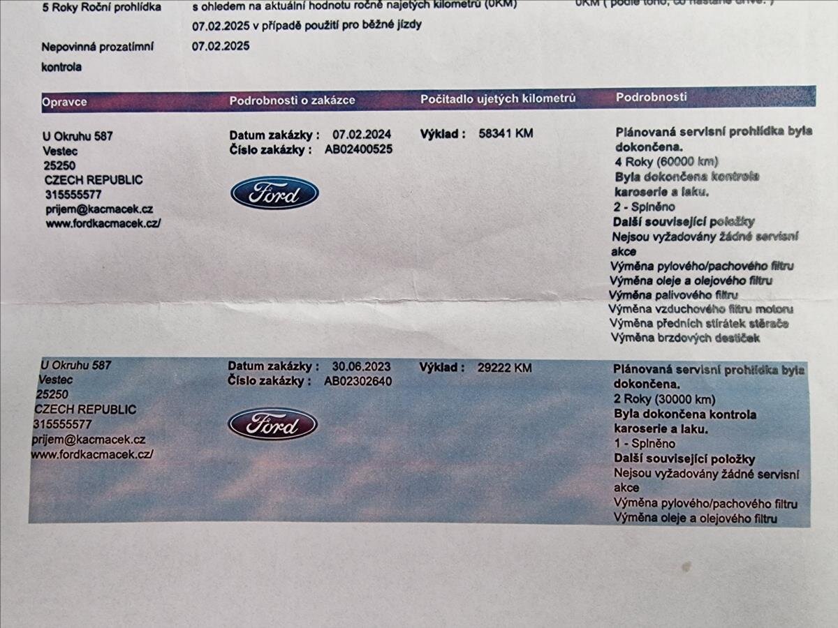 Ford Transit Connect Skříň 1,5 l 74 kw