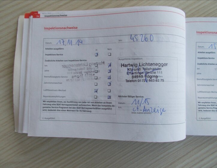 Seat Leon Hatchback 1,4 l 92 kw