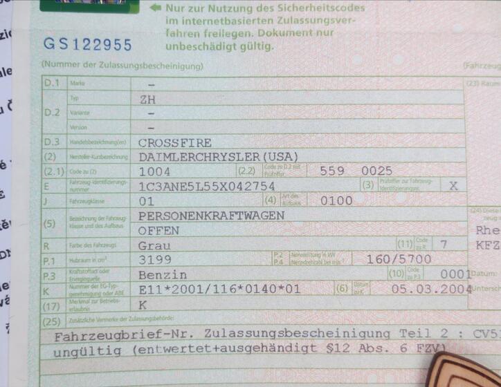 Chrysler Crossfire 30