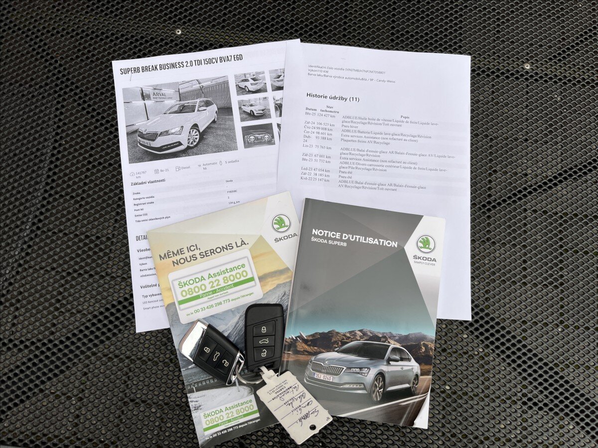 Škoda Superb Kombi 2,0 l 110 kw