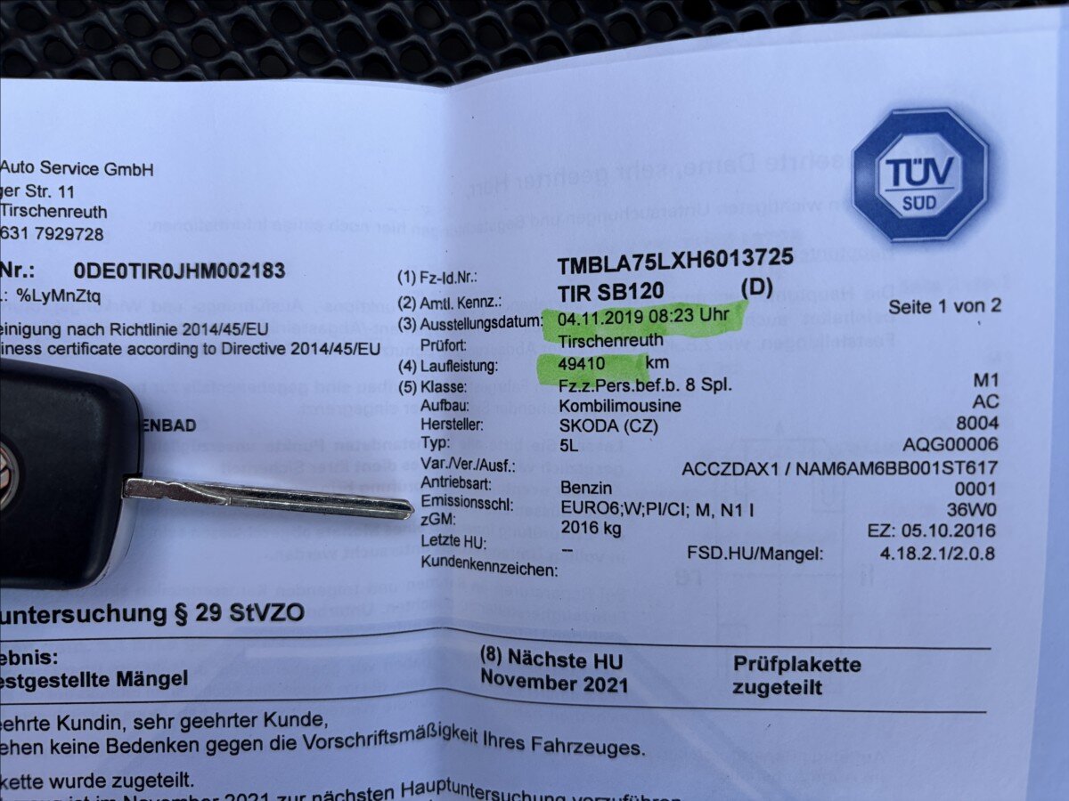 Škoda Yeti Hatchback 1,4 l 110 kw