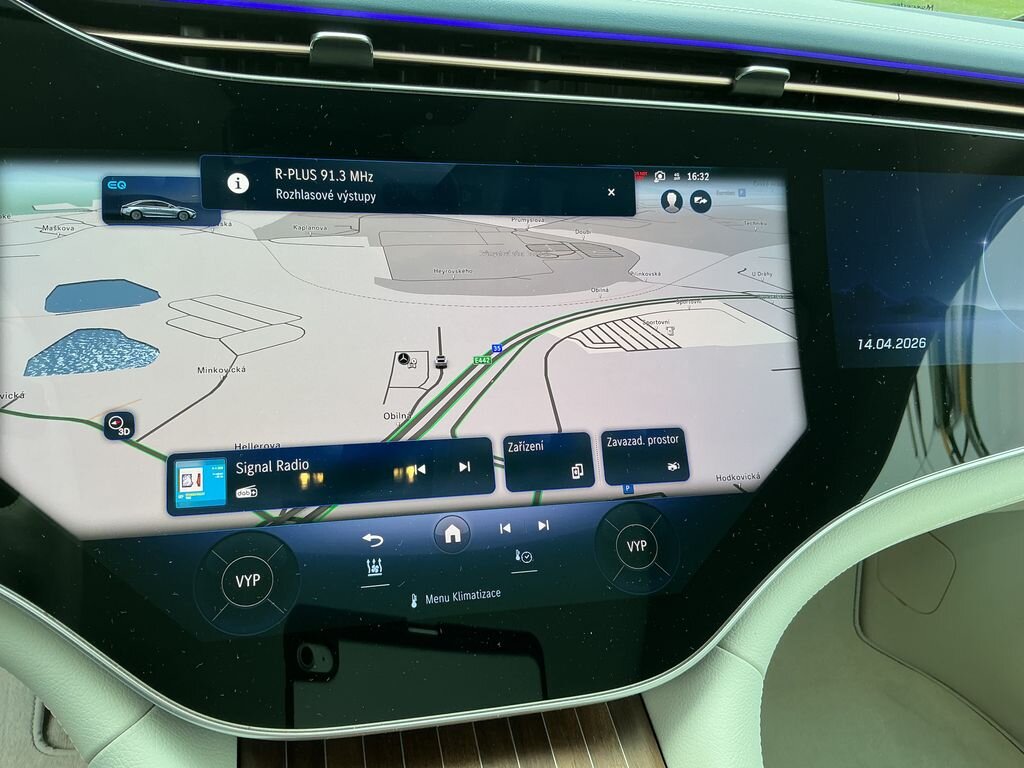 Mercedes-Benz EQS Sedan / Limuzína 0,0 245 kw