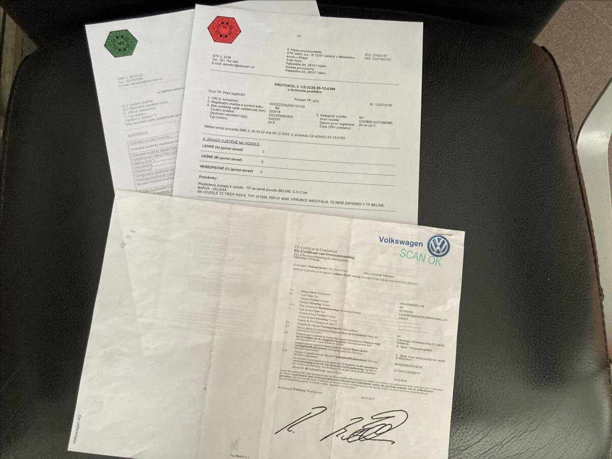 Volkswagen Caddy Ostatní 2,0 l 75 kw