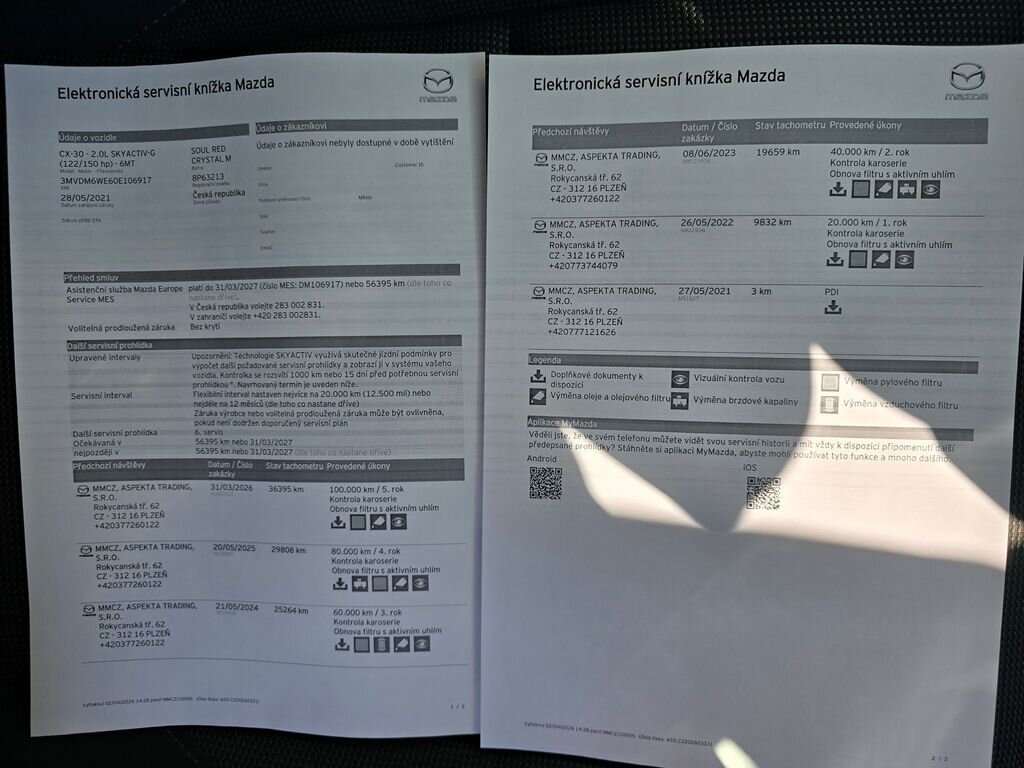 Mazda CX-30 SUV / Terénní 2,0 l 90 kw