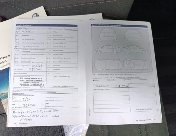 Volkswagen Touran MPV 2,0 l 110 kw