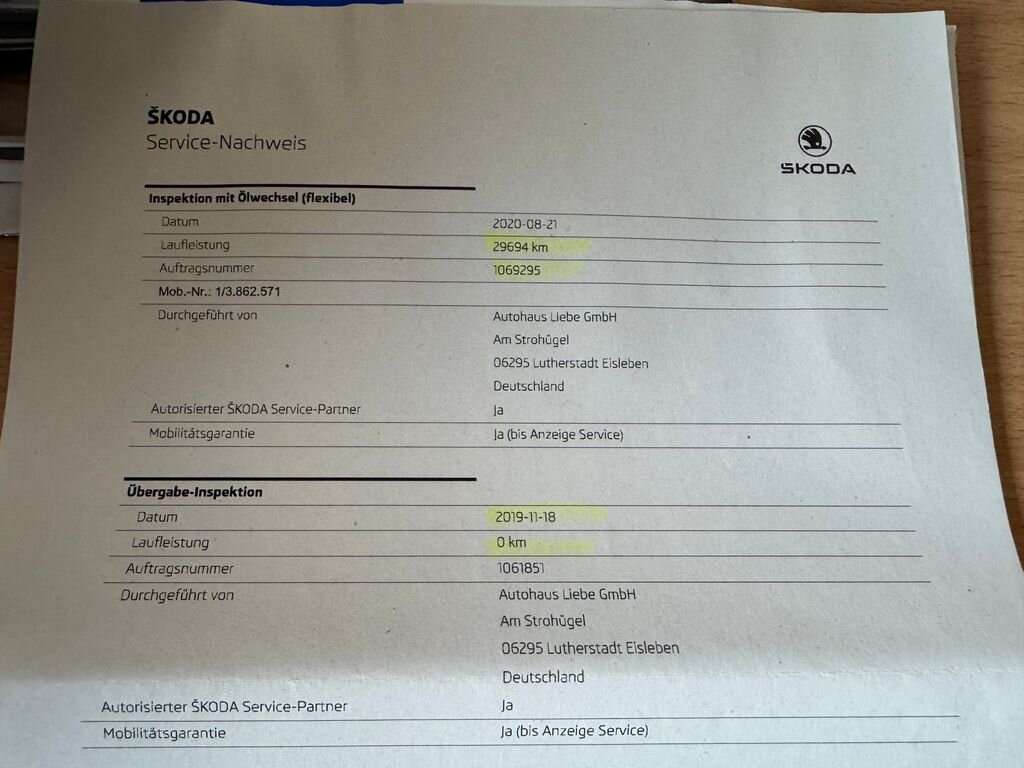 Škoda Superb Liftback 2,0 l 110 kw