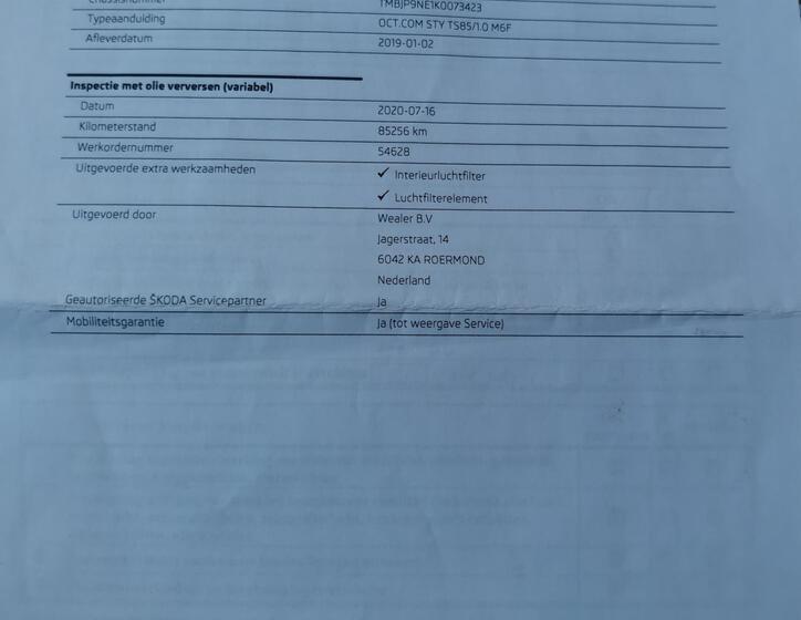 Škoda Octavia Kombi 999,0 85 kw