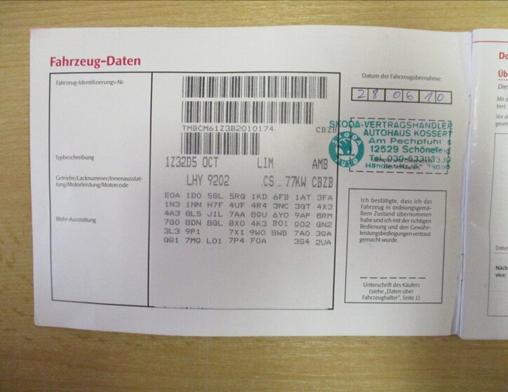 Škoda Octavia Sedan 1,2 l 77 kw