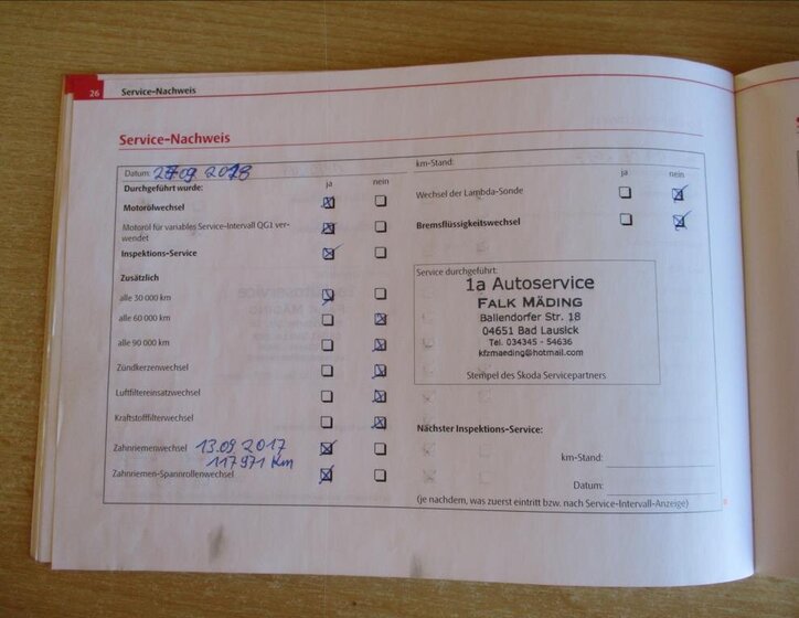 Škoda Octavia Liftback 1,6 l 75 kw