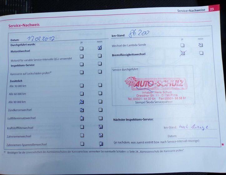 Škoda Octavia Kombi 1,2 l 77 kw