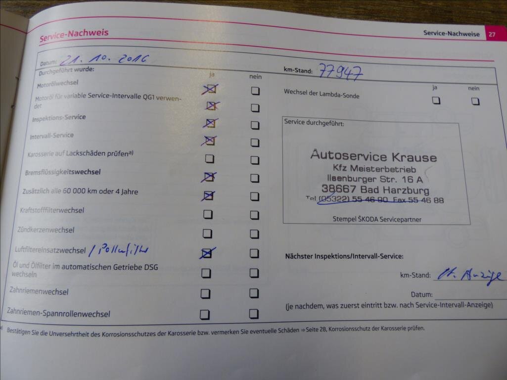 Škoda Octavia Kombi 2,0 l 103 kw