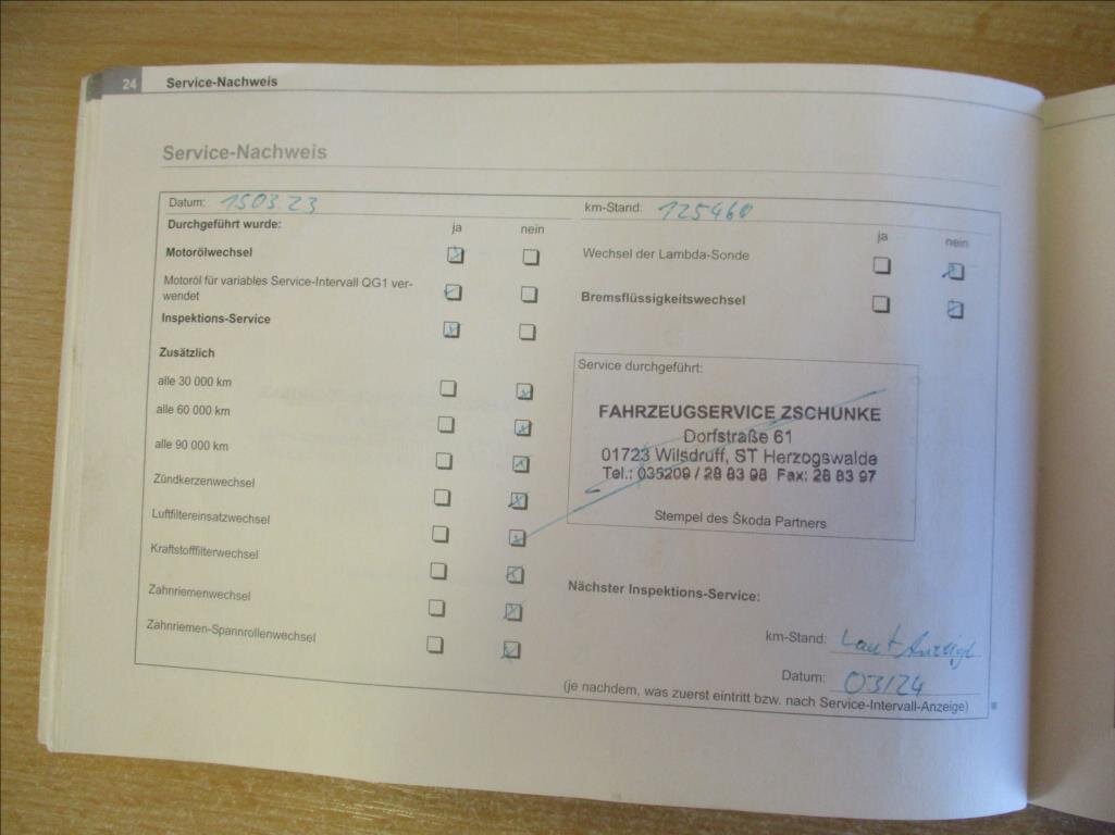 Škoda Fabia Kombi 1,4 l 55 kw