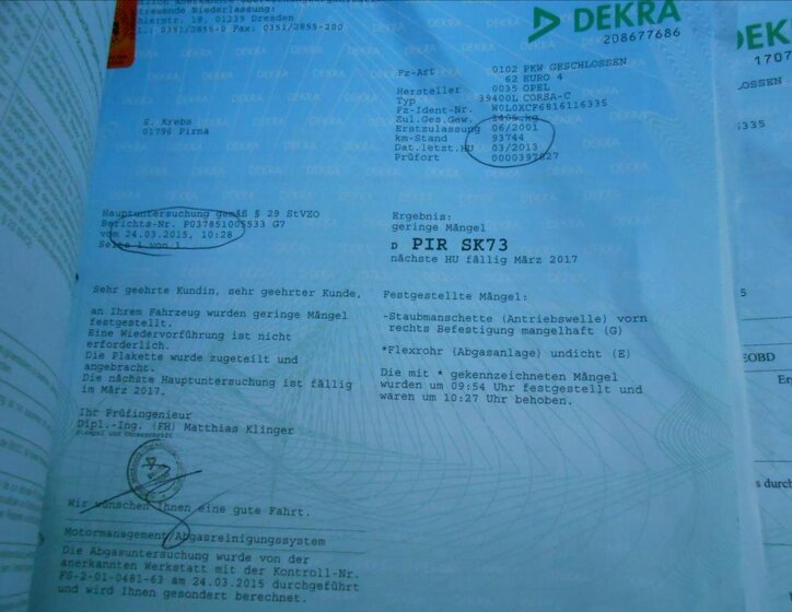 Opel Corsa Hatchback 973,0 43 kw