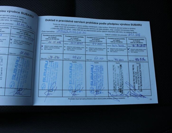 Subaru Forester Kombi 2,0 l 108 kw