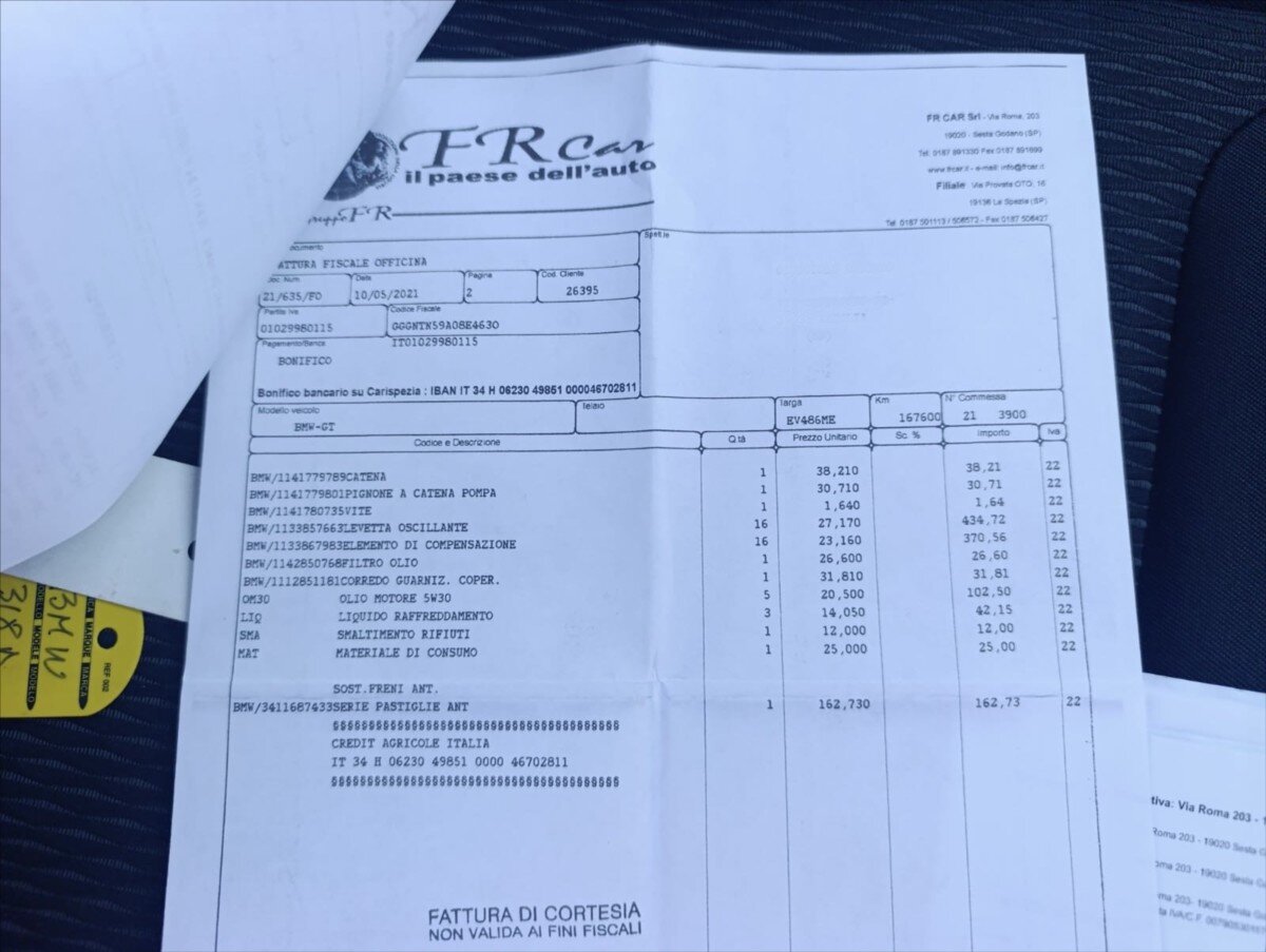 BMW Řada 3 Liftback 2,0 l 105 kw