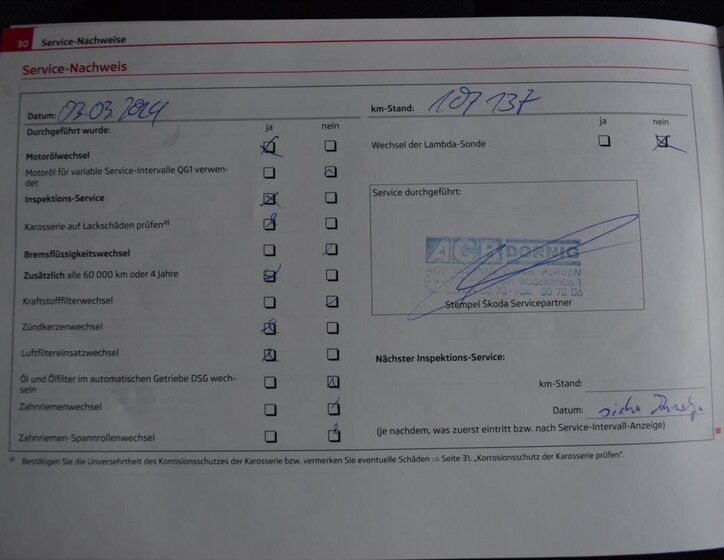 Škoda Superb Kombi 1,8 l 118 kw