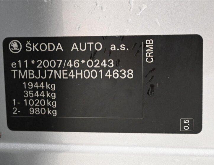 Škoda Octavia Kombi 2,0 l 110 kw