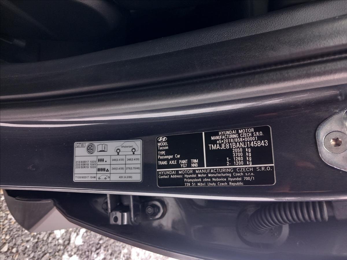Hyundai Tucson SUV / Terénní 1,6 l 110 kw